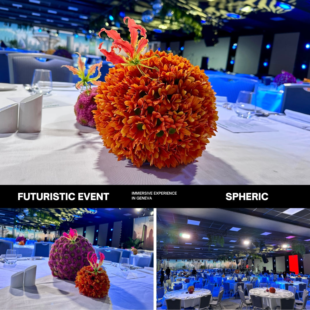 Hôtel Hilton Genève | Corporate event - Futuristic theme