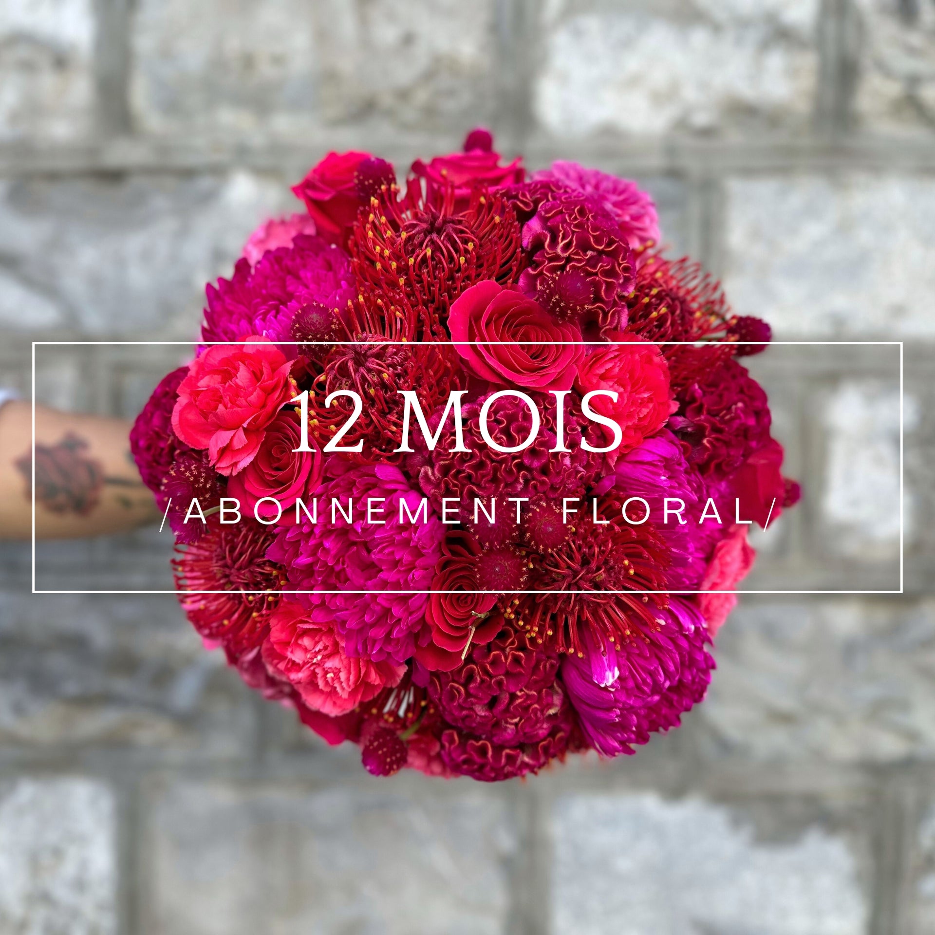 FLORAL SUBSCRIPTION: 12 MONTHS