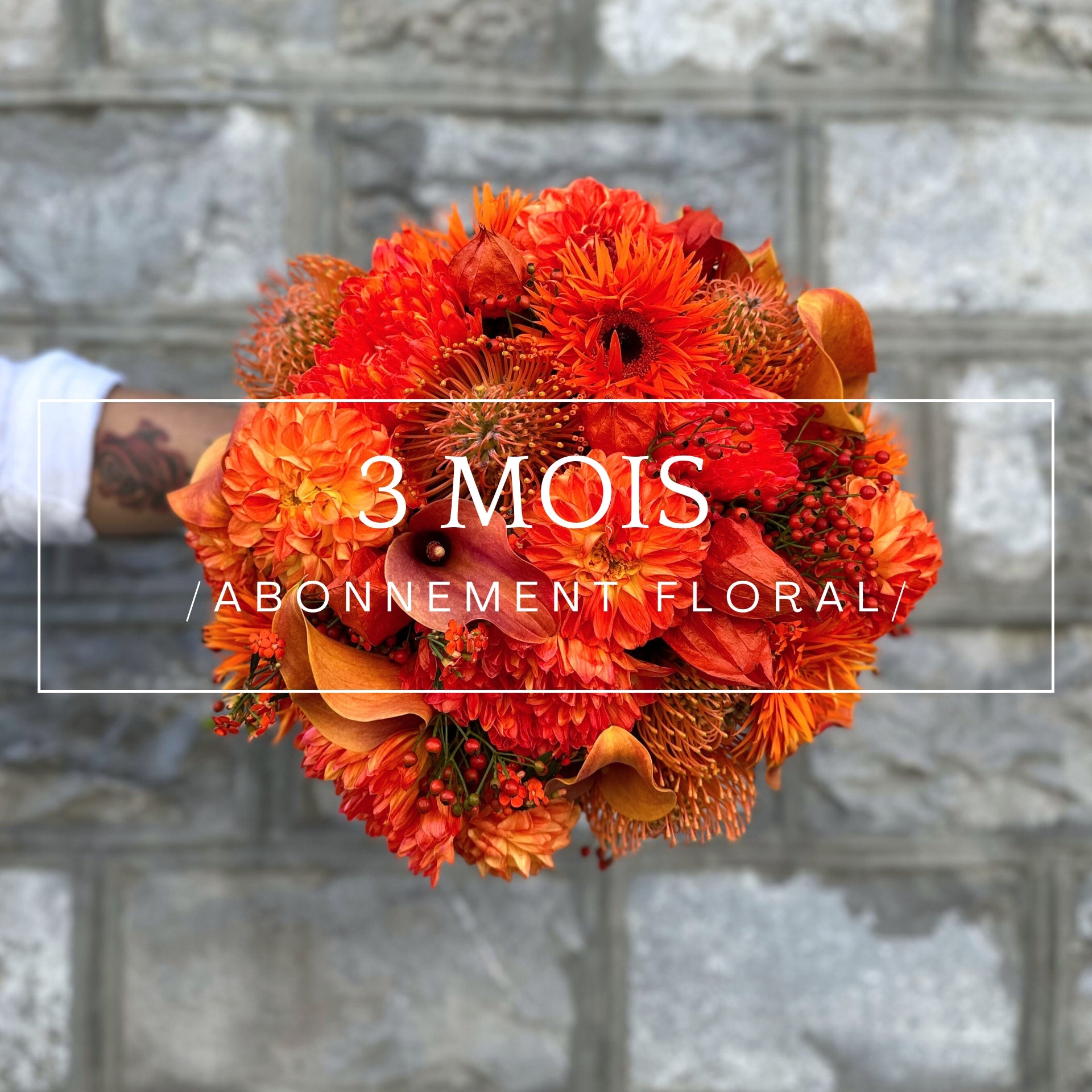 FLORAL SUBSCRIPTION: 3 MONTHS